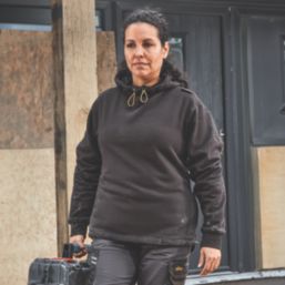 Site Basnet Womens Hoodie Black Size 18