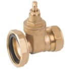 Midbrass Gate Type Pump Valve 1" x 1"