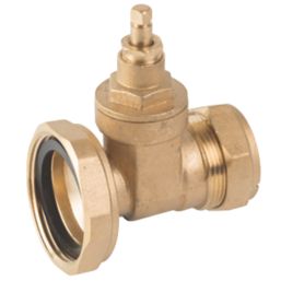 Midbrass Gate Type Pump Valve 1" x 1"