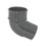 FloPlast  112.5° Round Offset Bend Anthracite Grey 68mm
