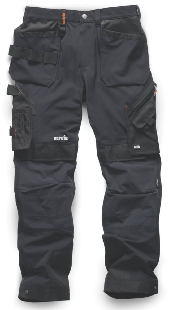 Reinforced Knee Pad Pockets Work Trousers, Workwear