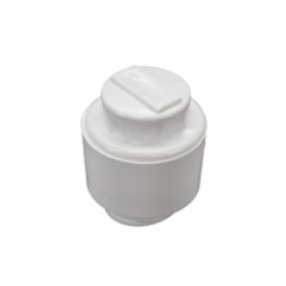 FloPlast FloFit+ Plastic Push-Fit Stop Ends 15mm 5 Pack