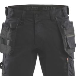 Blaklader  Stretch Shorts Black 36" W