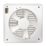 Manrose XF150BS 150mm (6") Axial Kitchen Extractor Fan  White 240V