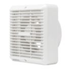 Manrose XF150BS 150mm (6") Axial Kitchen Extractor Fan  White 240V
