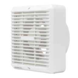 Manrose XF150BS 150mm (6") Axial Kitchen Extractor Fan  White 240V