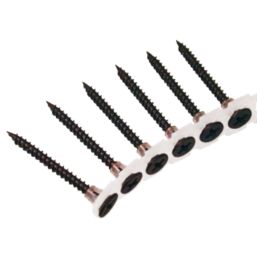 Easydrive  Phillips Bugle Fine Twin Thread Collated Thread Forming Drywall Screws 3.5mm x 38mm 1000 Pack