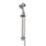 Croydex Flexi-Fix Shower Set Chrome