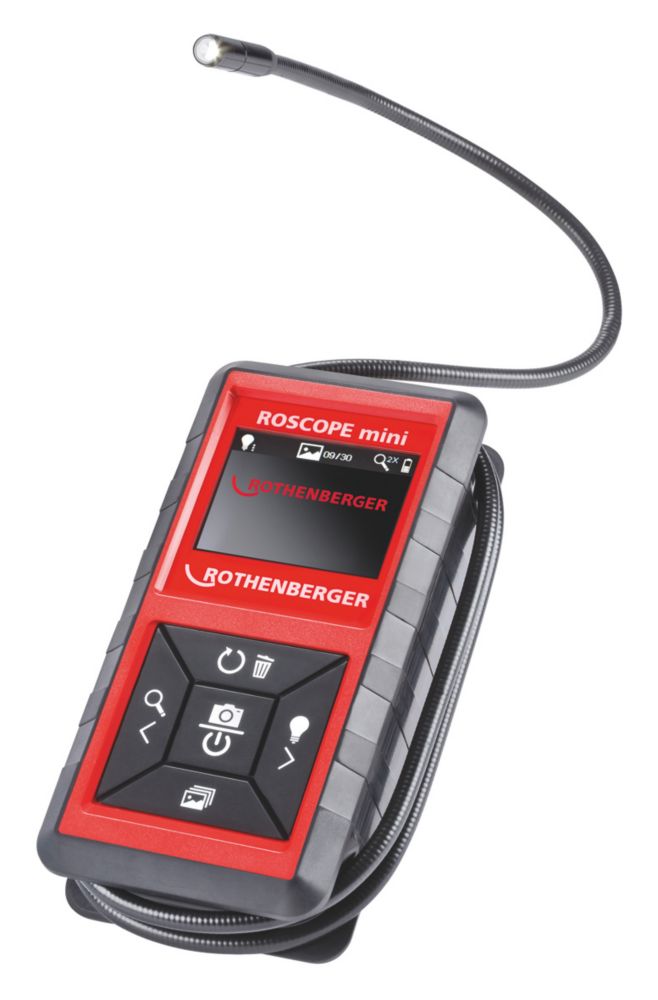 Rothenberger Roscope Mini Hand-Held Inspection Camera With 2 1/2 ...