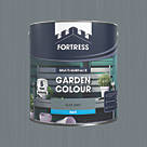 Fortress Multi-Surface Garden Paint Matt Slate Grey 2.5Ltr