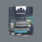 Fortress 2.5Ltr Slate Grey Matt Garden Paint
