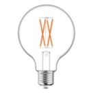 LAP  E27 G95 LED Virtual Filament Light Bulb  470lm 2.2W