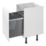 Essentials Vigote Pull-Out Bin Anthracite 64Ltr