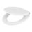Pilica Soft-Close Toilet Seat Moulded Wood White
