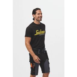 Snickers 2586 Short Sleeve T-Shirt Black X Large 46" Chest