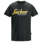 Snickers 2586 Short Sleeve T-Shirt Black X Large 46" Chest