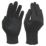 Site SDG310 Nitrile Powder-Free Disposable Grip Gloves Black X Large 50 Pack