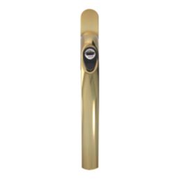 Smith & Locke Left & Right-Handed  Espagnolette Window Handle Polished Brass