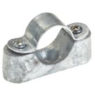 Deta TTE Malleable Iron Heavy Distance Saddles 25mm Galvanised 10 Pack