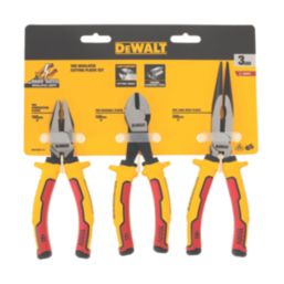 DEWALT  VDE Pliers Set 3 Pieces