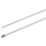Essentials Stainless Steel Cable Ties Metallic 25cm x 0.46cm 100 Pack