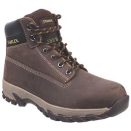Stanley Tradesman    Safety Boots Brown Size 8