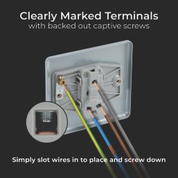 British General  10AX 1-Gang 2-Way Metal Clad Single Light Switch with White Inserts