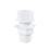 FloPlast Straight Tank Connectors White 21.5mm 5 Pack