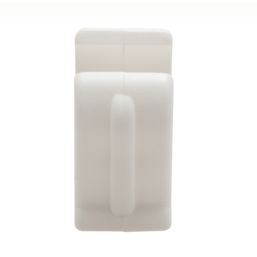 Talon  15mm Open Pipe Clips White 100 Pack