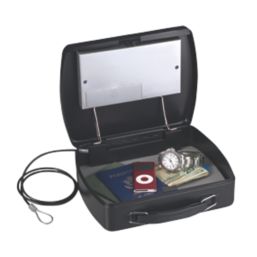 Master Lock P008EML  Electronic Combination Digital Portable Safe 2.17Ltr