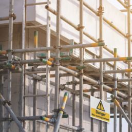 Essentials  "Danger Men Working Overhead" Sign 300mm x 400mm