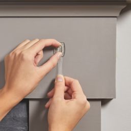 Command Clear Self-Adhesive Mini Hooks with Strips 18 Piece Set