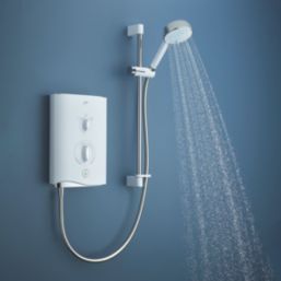 Mira Sport MTF White/Chrome 9.8kW  Electric Shower