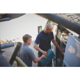 Scruffs  Short Sleeve Worker T-Shirt Navy Large 44" Chest