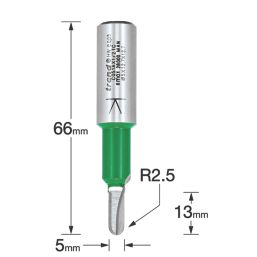 Trend C005X1/4TC 1/4" Straight Cutter 6mm x 16mm