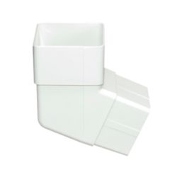 FloPlast  112.5° Square Offset Bend White 65mm