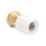 Hep2O  Plastic Push-Fit Adapting Female Coupler 15mm x 1/2"