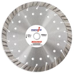 Marcrist  Multi-Material Segmented Diamond Blade 230mm x 22.2mm