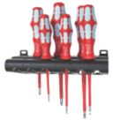 Wera Kraftform Plus Mixed  VDE Lasertip Screwdriver Set 6 Pieces