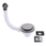 McAlpine 1 Bowl Polished Stainless Steel 115mm Sink Strainer Waste with Overflow & Cover