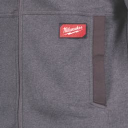 Milwaukee Gridiron Fullzip  Hoodie Grey Medium 38-40" Chest