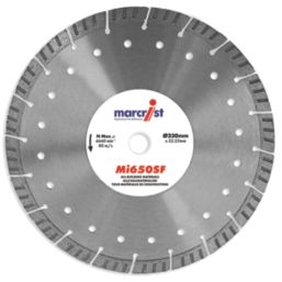 Marcrist Turbo Multi-Material Segmented Diamond Blade 300mm x 20mm