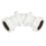 FloPlast WC23 Universal Compression Waste Adjustable Bend  40mm