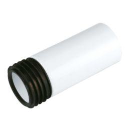 FloPlast  Rigid Straight Extension Piece White 250mm