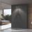 Aqualisa Optic Q Gravity-Pumped Rear-Fed Chrome Thermostatic Single Outlet Smart Shower with Wall-Fixed Head