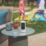 Ring Cam Plus Battery-Powered White Wireless 2K Outdoor Cylinder Smart Camera