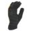 DEWALT Heavy Duty Gloves Black / Yellow Medium