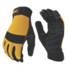 DEWALT Heavy Duty Gloves Black / Yellow Medium