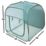 Apollo Mesh Pop Up Garden Cloche for Raised Beds 980mm x 980mm x 1000mm