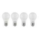 Sylvania Toledo E27 GLS LED Light Bulb Frosted 806lm 7W 4 Pack
